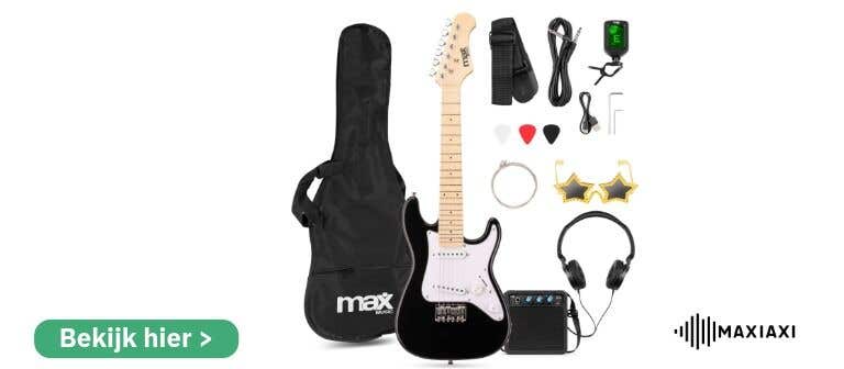 MAX GigKit Junior 1/4 elektrische kindergitaar set