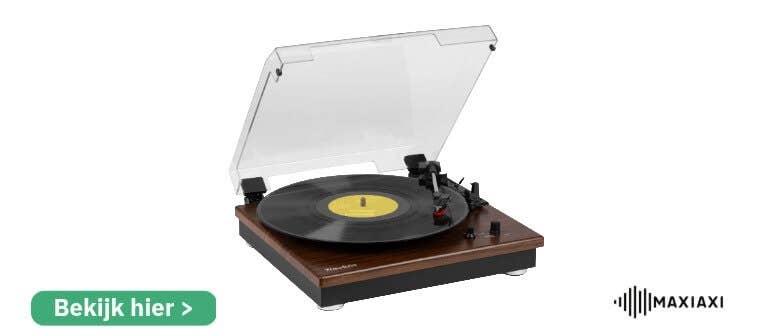Audizio RP112D platenspeler met Bluetooth IN/OUT - bekijk 'm hier
