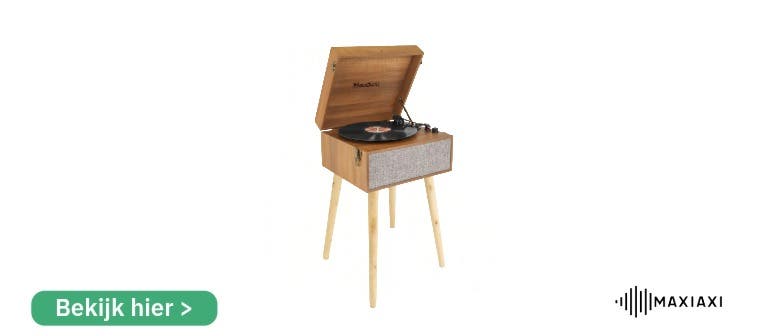 Audizio Fremont – retro platenspeler met meubel - bekijk 'm hier
