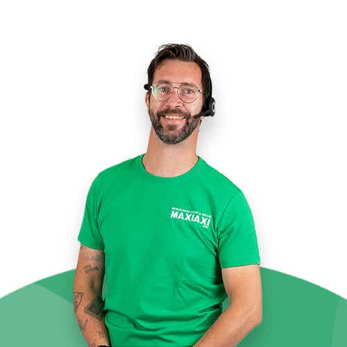 Foto van Martijn medewerker MaxiAxi