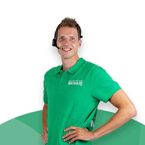Foto van Matthijs medewerker MaxiAxi