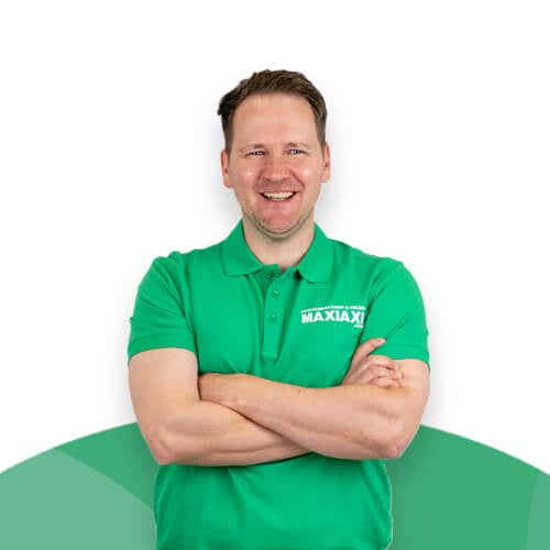 Foto van Sven, algemeen directeur MaxiAxi