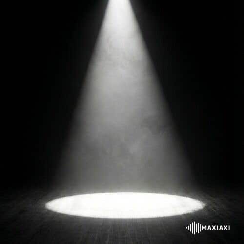 het lichteffect van een spot moving head