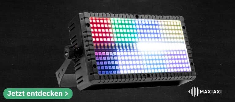 BeamZ BS336 LED-Stroboskoplicht – leistungsstarkes Lichtmodul mit bunten Farbflächen für beeindruckende Effekte