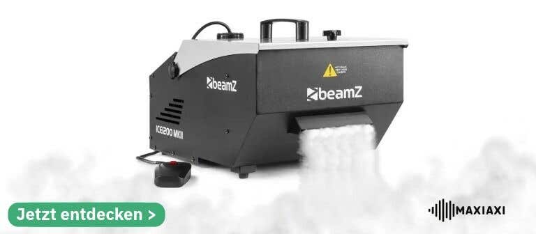 Schauen Sie sich hier den BeamZ ICE1200 MKII Low Fogger an
