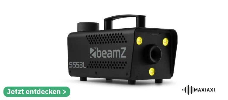 BeamZ S553L Nebelmaschine mit 3x RGB LEDs - 550W