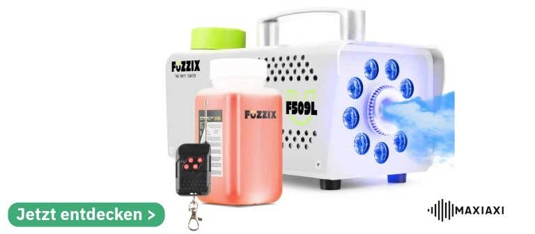 Fuzzix F509LW mit 9 eingebauten RGB LEDs - 500W