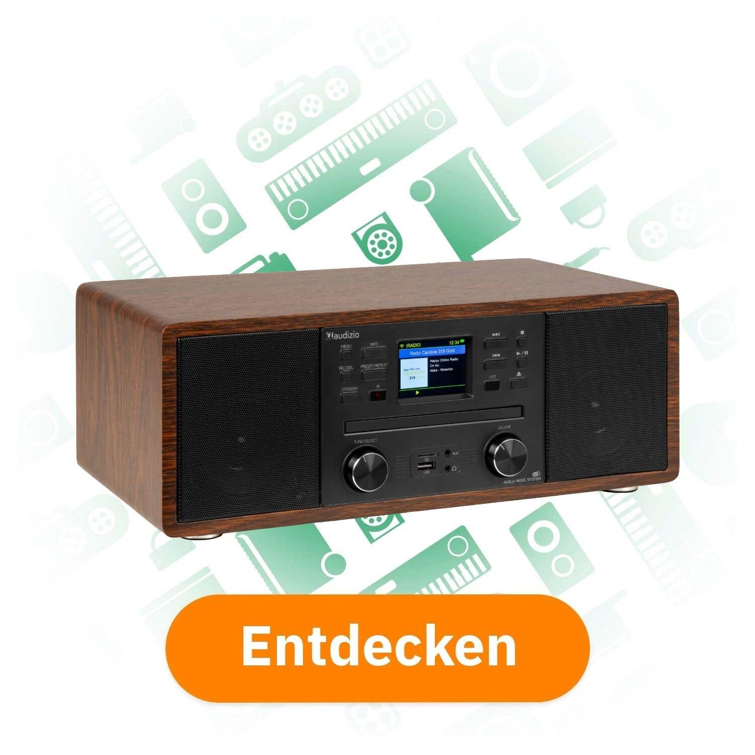 Audizio Avola All-in-One WLAN-Radio entdecken