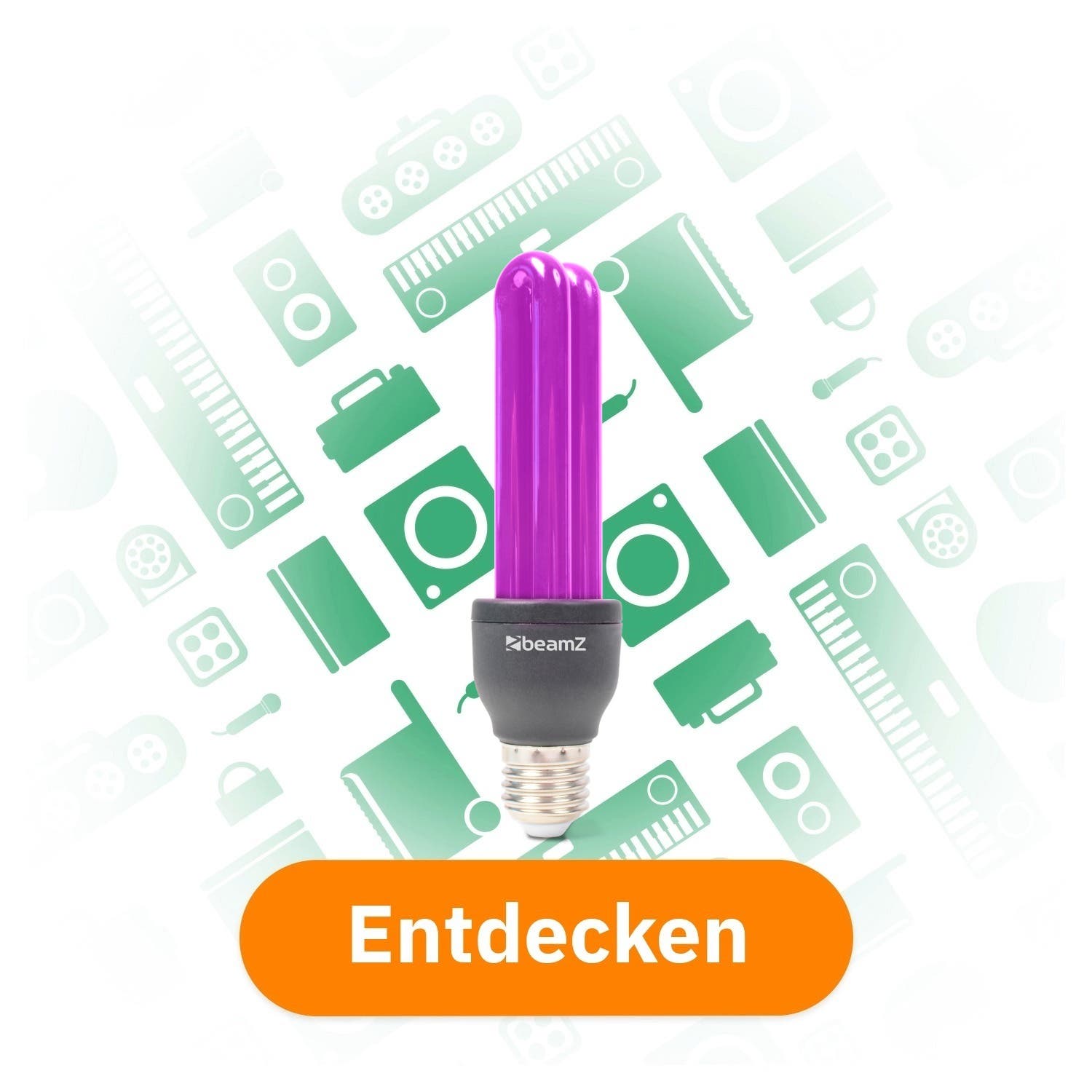 BeamZ UV-Energiesparlampe entdecken
