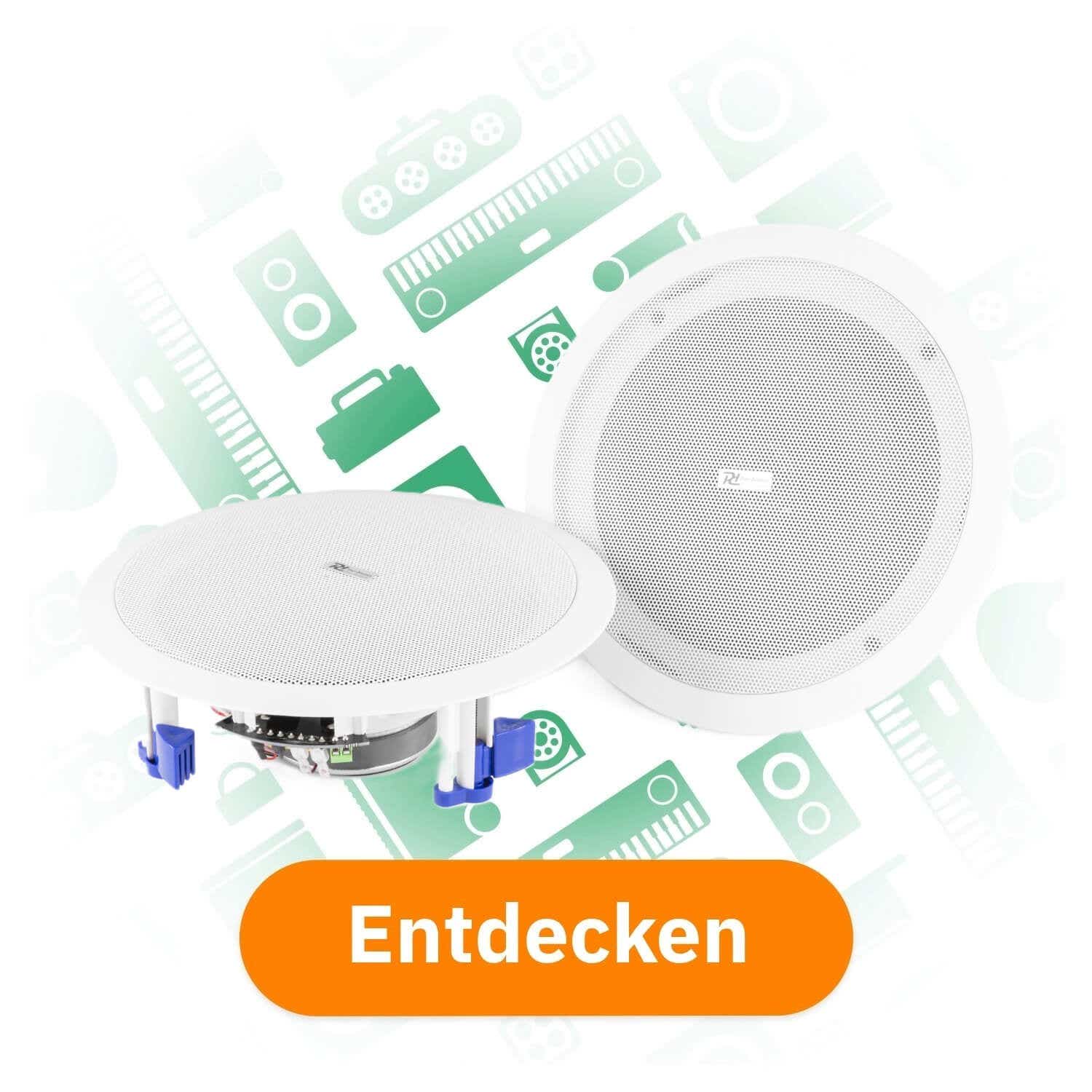 Power Dynamics CSBT80 Bluetooth aktive Deckenlautsprecher - 240W entdecken