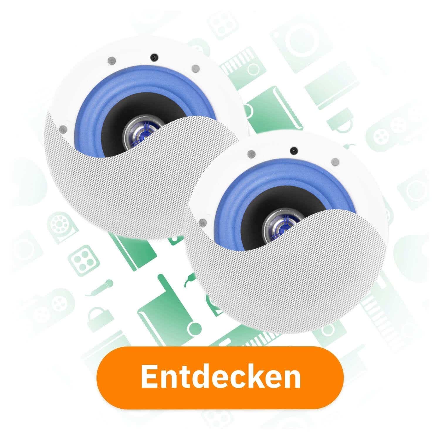 Power Dynamics ESCS6 Low-Profile-Einbaulautsprecher-Set aus 2 - 60W - 6,5 Zoll entdecken