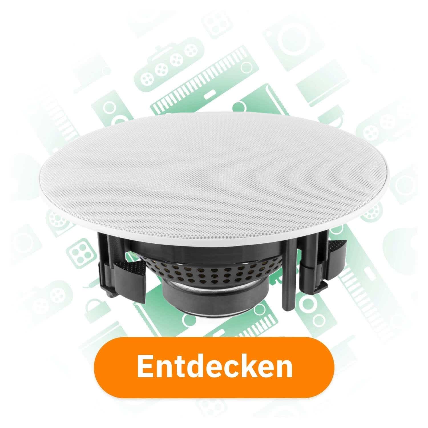 Power Dynamics FCS8 Low-Profile Einbaulautsprecher (100V und 8 Ohm) entdecken