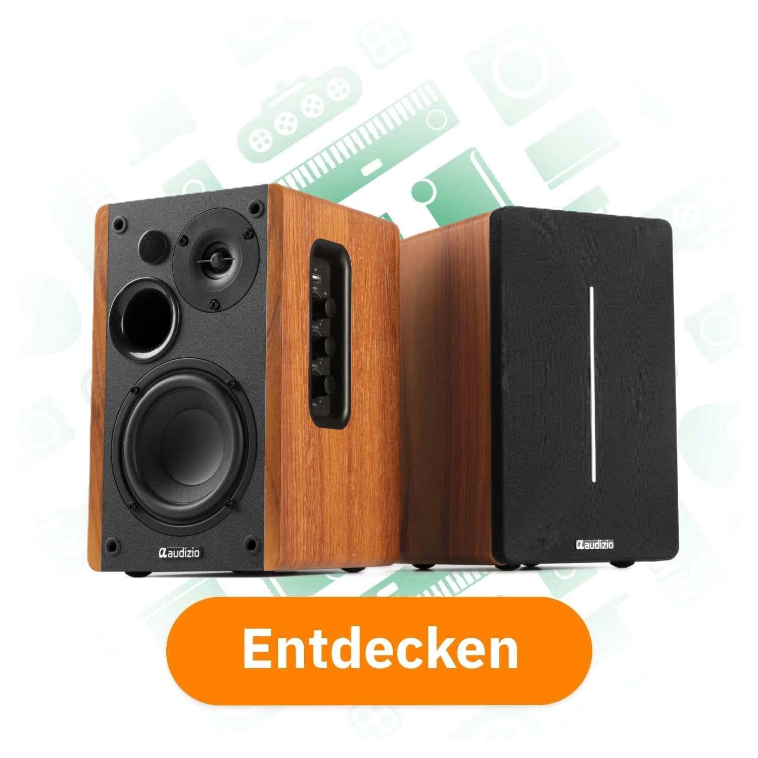 Audizio KS01B HiFi-Lautsprecher Set – 120W entdecken