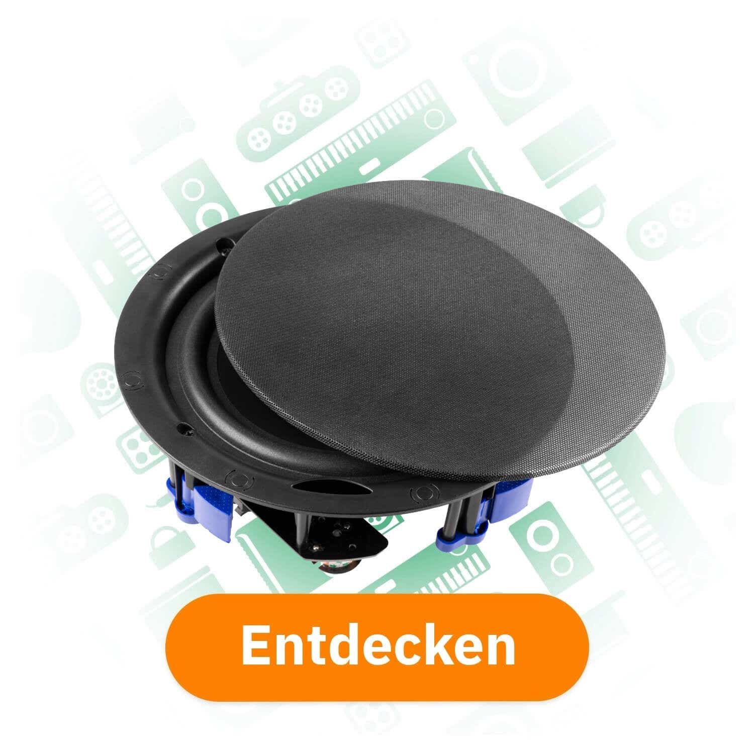 Power Dynamics NCSS5B Low-Profile Einbaulautsprecher (8 Ohm) entdecken