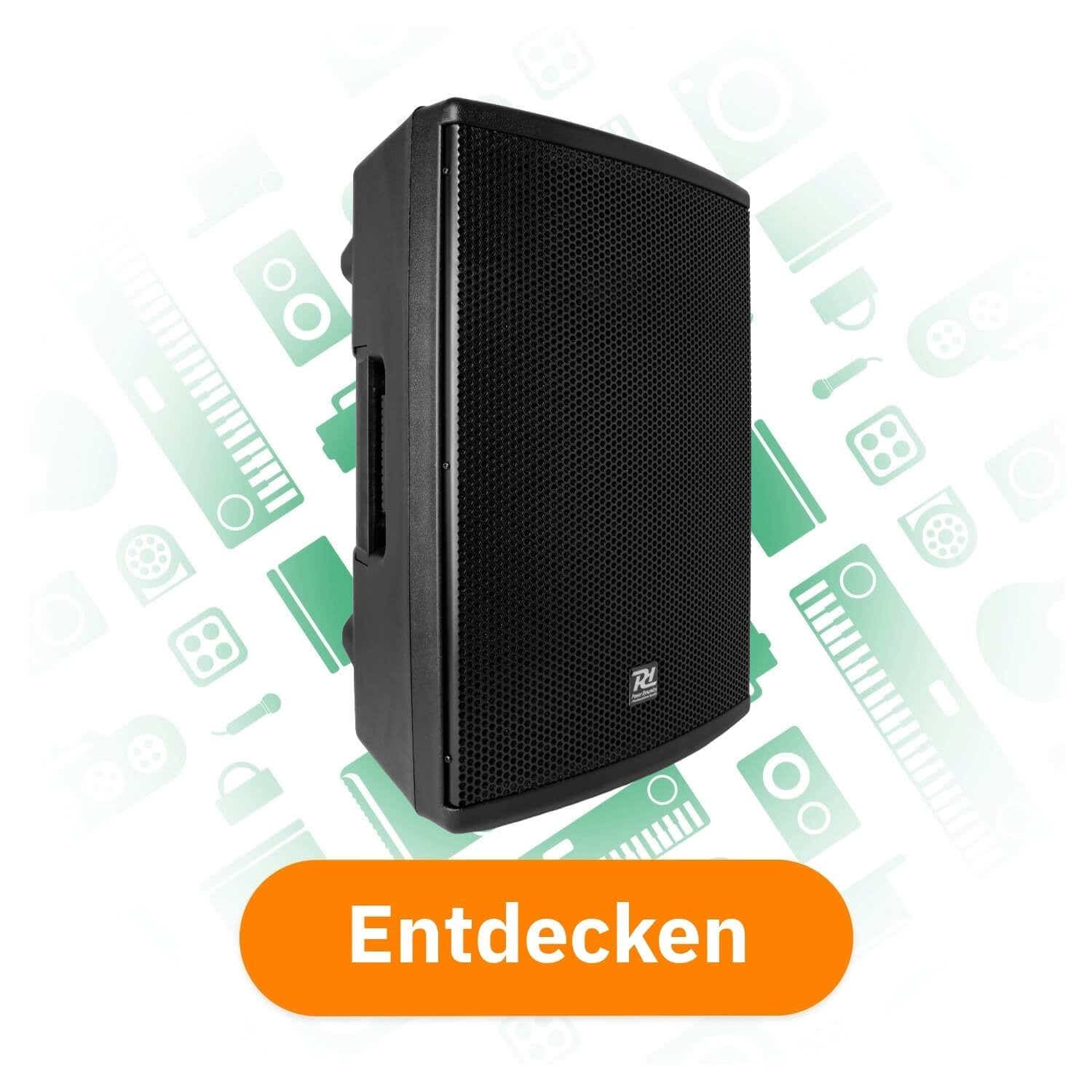 Power Dynamics PD412P 12 Zoll passiver 2 Wege Lautsprecher 1200W entdecken