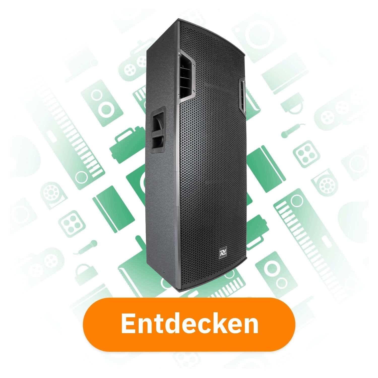 Power Dynamics PD625A Aktivlautsprecher 2x 15 Zoll 1600W entdecken