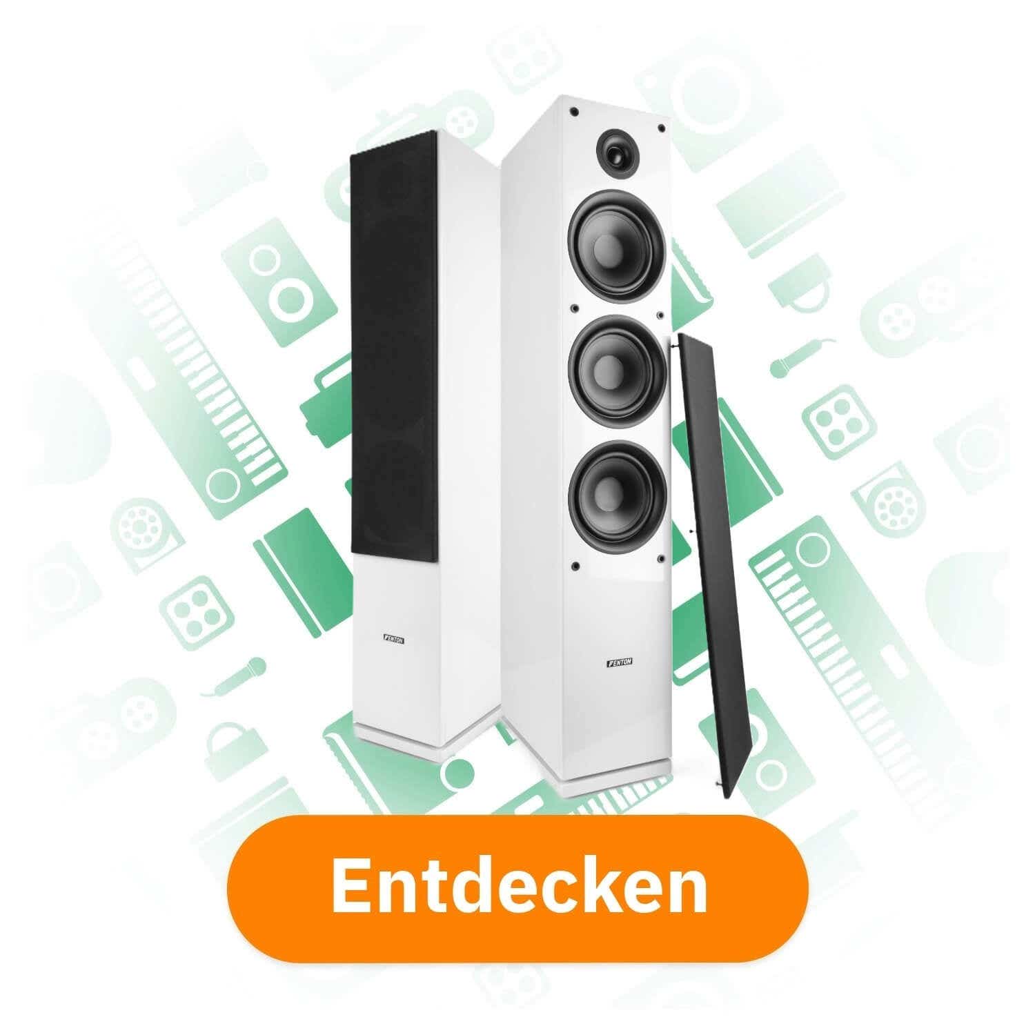 Fenton SHF80W HiFi-Lautsprecher – 500W entdecken