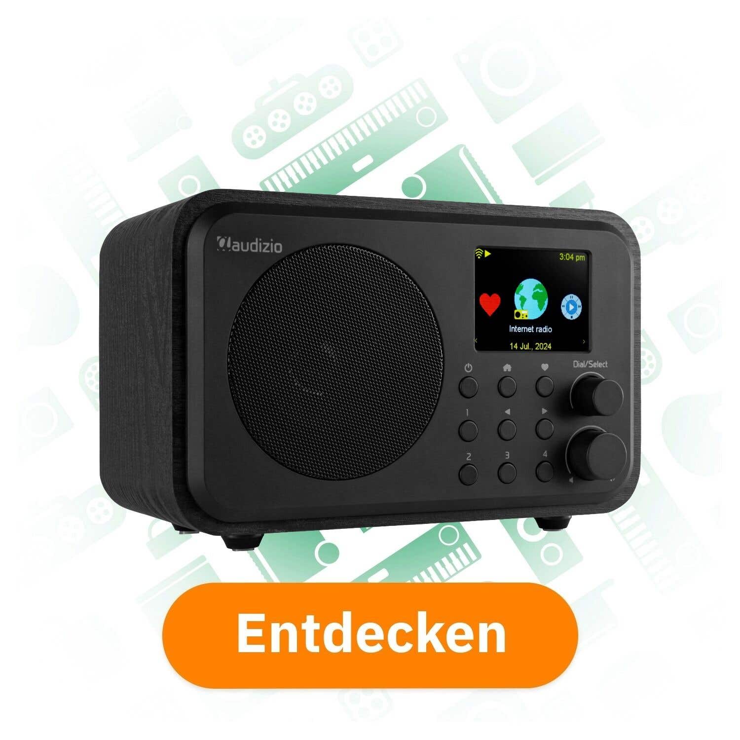 Audizio Vicenza DAB+ und WLAN Radio mit Bluetooth entdecken