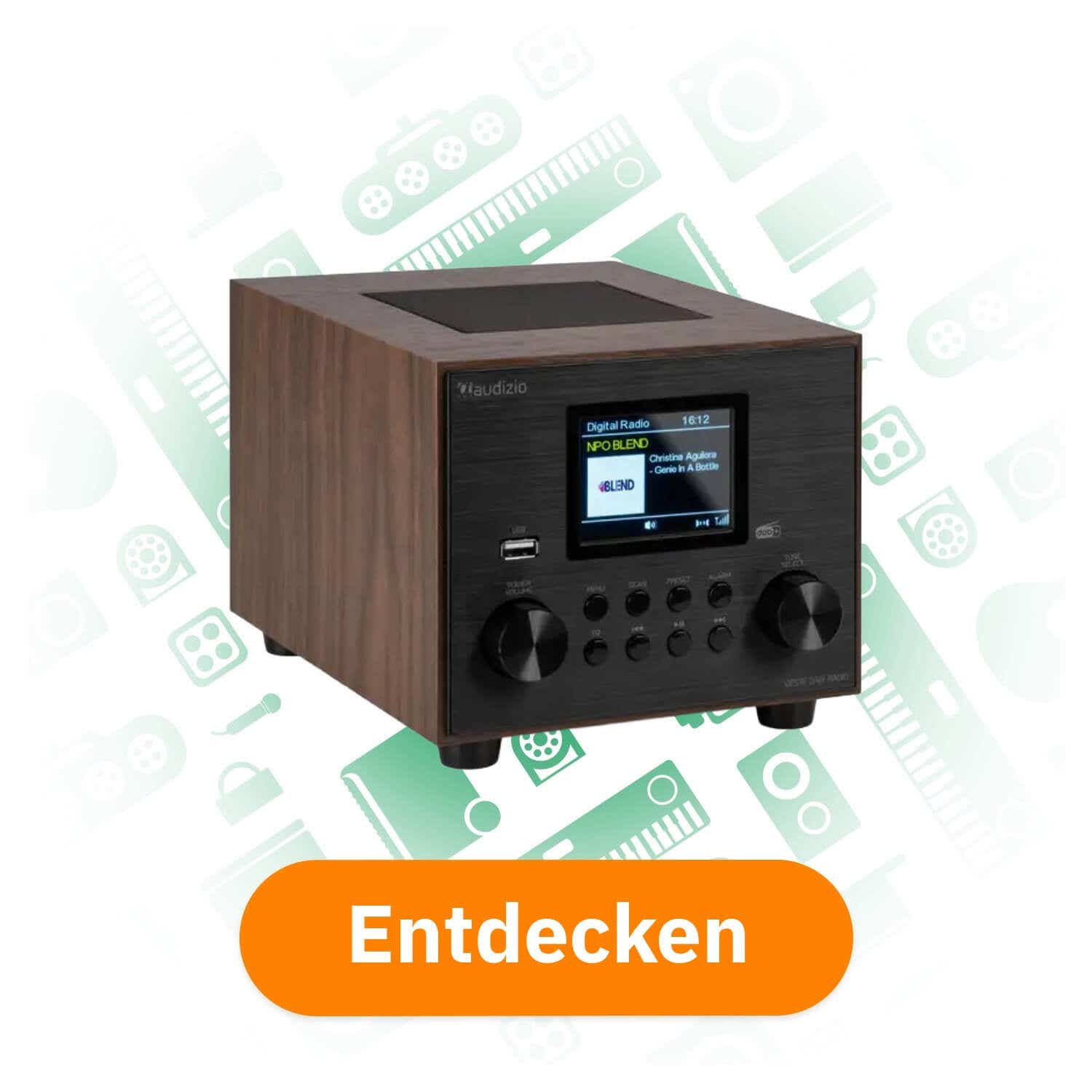Audizio Vieste DAB Radio mit Subwoofer
