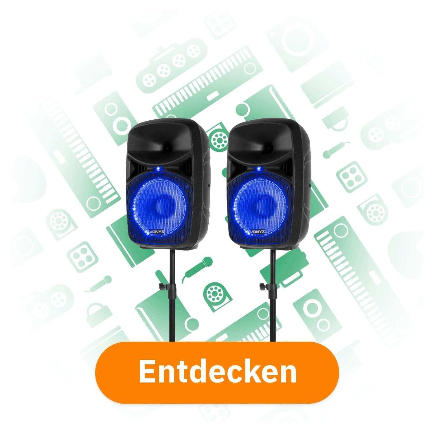 Vonyx VPS102A Soundsystem mit Lichtshow entdecken