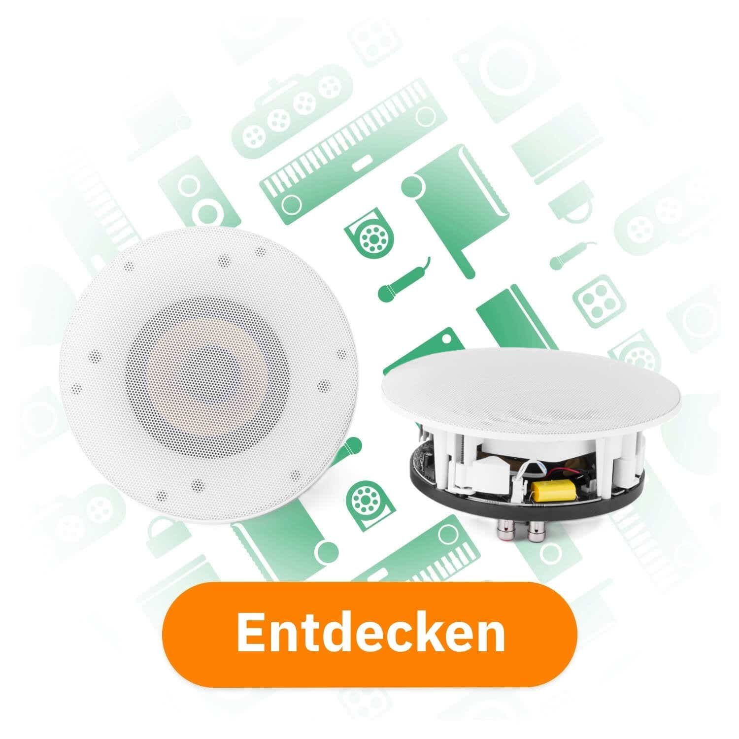 Power Dynamics WCS80 WLAN/Bluetooth Lautsprecherset (140W) entdecken
