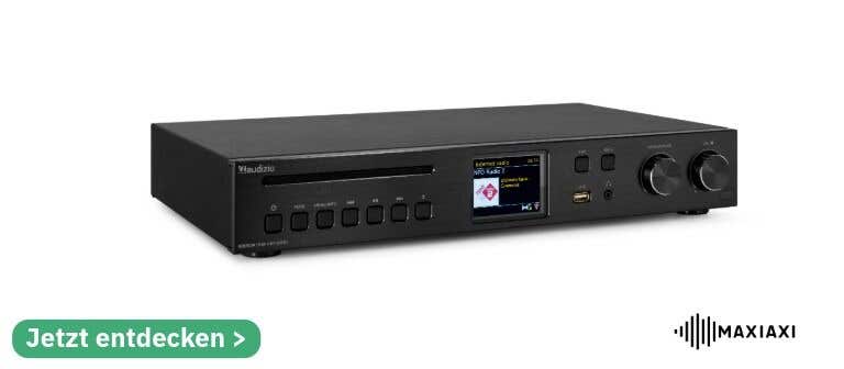 Jetz entdecken - Audizio Brescia DAB+ Radio und Internetradio mit Bluetooth