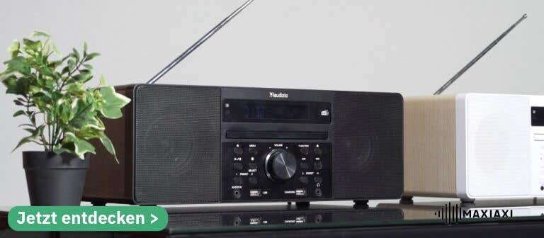 Jetz entdecken - Audizio Prato Microset mit DAB+ Radio