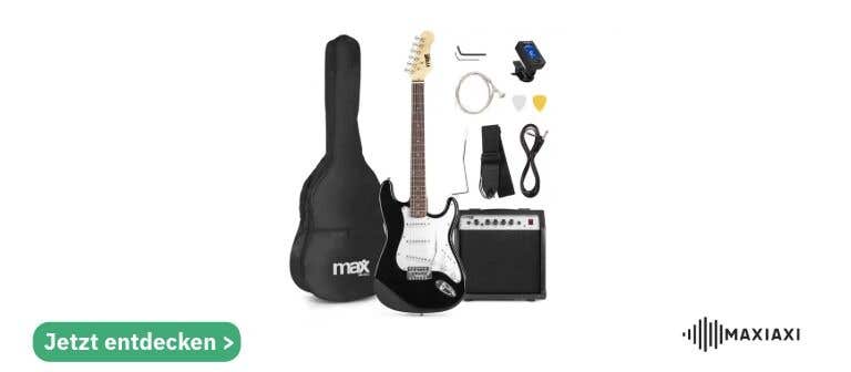 MAX GigKit E-Gitarren Starterset mit Verstärker - jetzt entdecken