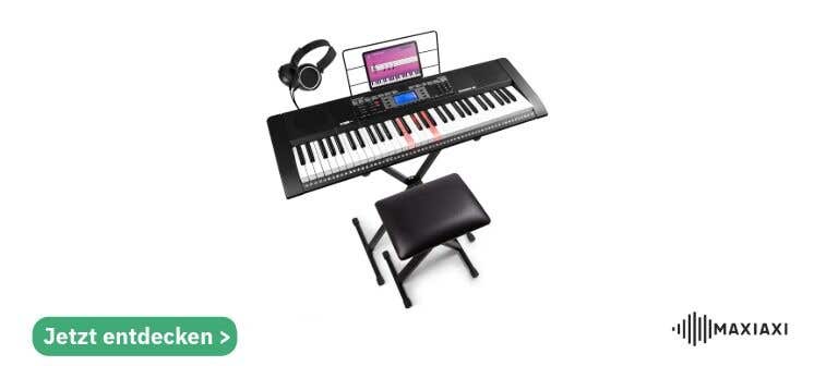 MAX Rhapsody61L komplettes Keyboard Set mit leuchtenden Tasten - jetzt entdecken